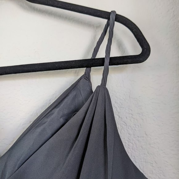 AW Bridal Joie Bridesmaid Formal Prom Special Occasion Dress, 16, Grey - Picture 9 of 10